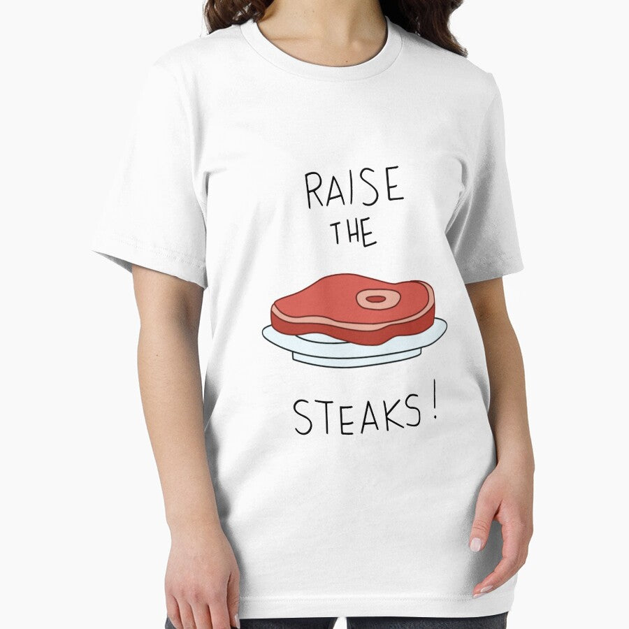 Raise the steaks! - Regular Show by asnowlook T-Shirts, Hoodie, Sweatshirt | BlankRebels.com (Image 2)