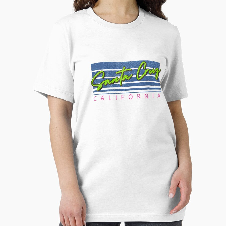 Retro Santa Cruz California by Si Li T-Shirts, Hoodie, Sweatshirt | BlankRebels.com (Image 2)