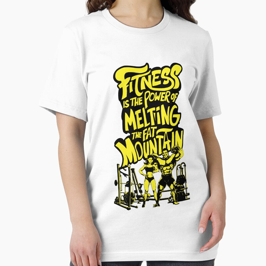 Fitness is the Power of Melting the Fat Mountain V10 by BDLuck2021 T-Shirts, Hoodie, Sweatshirt | BlankRebels.com (Image 2)
