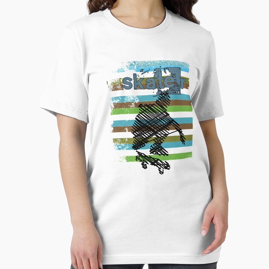 Skating Distressed Skateboard Grunge Skater Gift by MintedFresh T-Shirts, Hoodie, Sweatshirt | BlankRebels.com (Image 2)