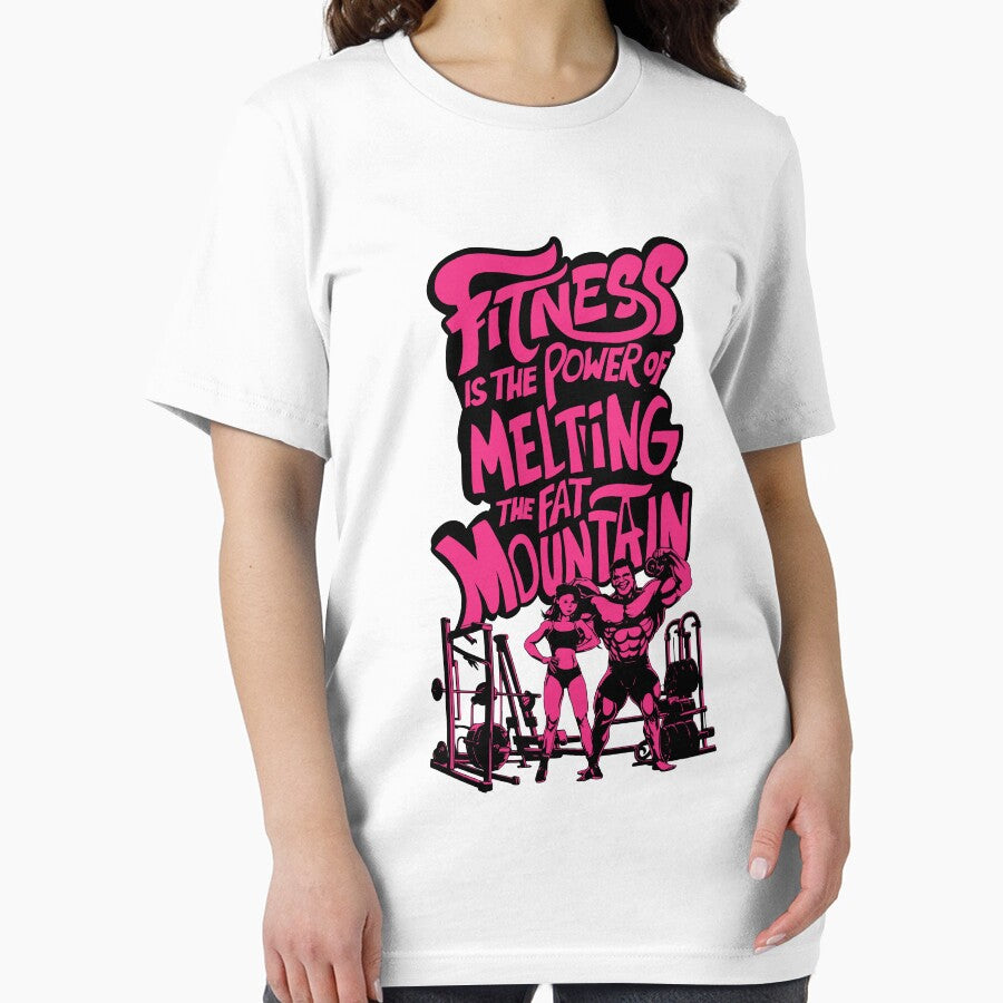 Fitness is the Power of Melting the Fat Mountain V11 by BDLuck2021 T-Shirts, Hoodie, Sweatshirt | BlankRebels.com (Image 2)