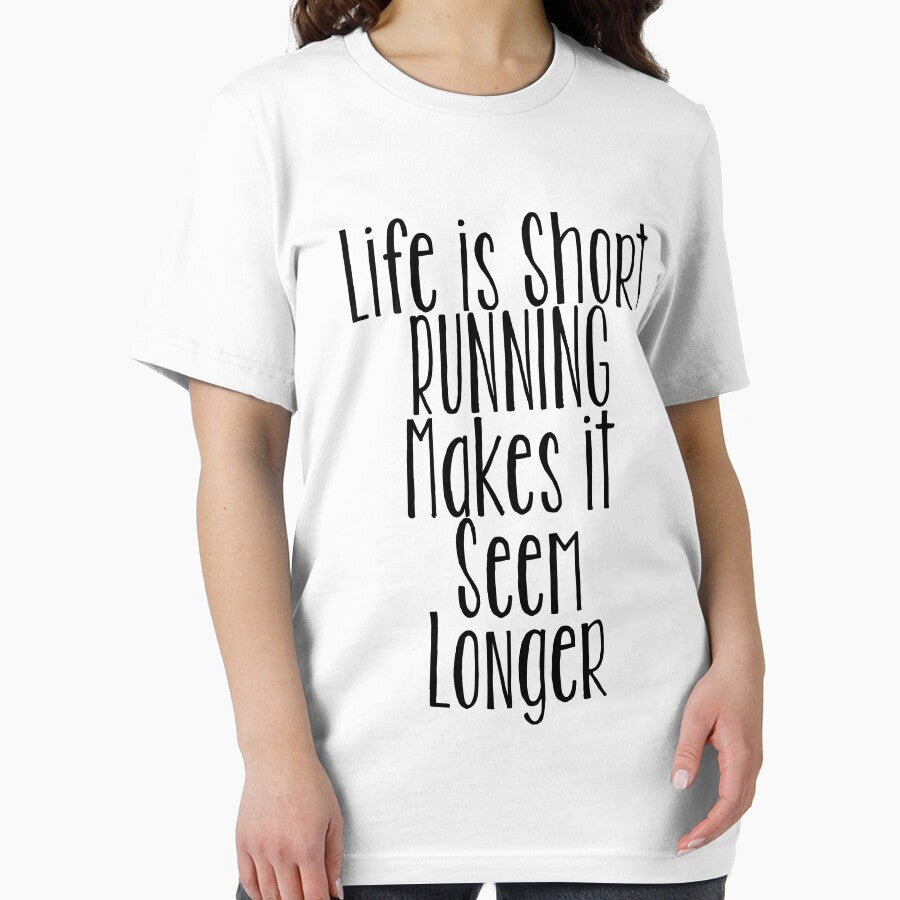 Life Is Short Running Makes It Seem Longer by kudostees T-Shirts, Hoodie, Sweatshirt | BlankRebels.com (Image 2)