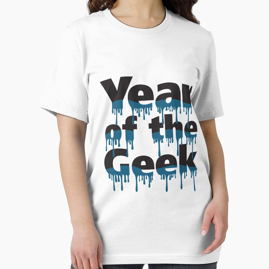 Year of the Geek (Black) by innergeekdesign T-Shirts, Hoodie, Sweatshirt | BlankRebels.com (Image 2)