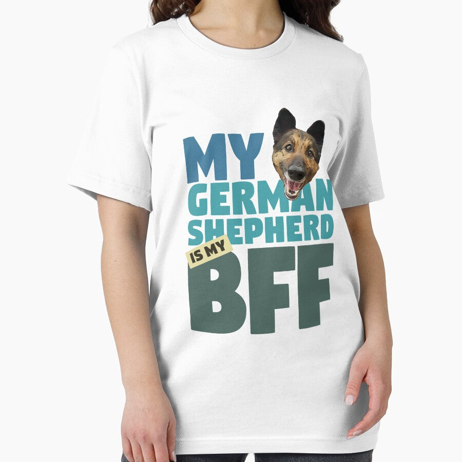 German Shepherd BFF Dog Best Friend by SunnyStreet T-Shirts, Hoodie, Sweatshirt | BlankRebels.com (Image 2)
