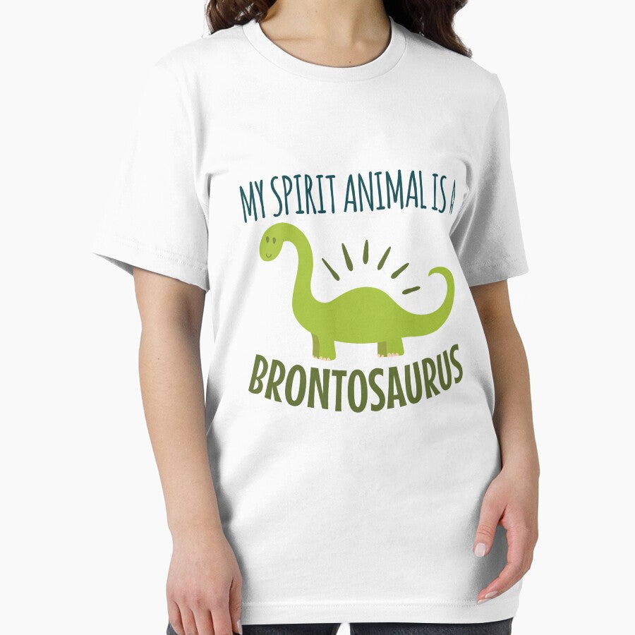 My Spirit Animal Is A Brontosaurus Dinosaur by jaygo T-Shirts, Hoodie, Sweatshirt | BlankRebels.com (Image 2)