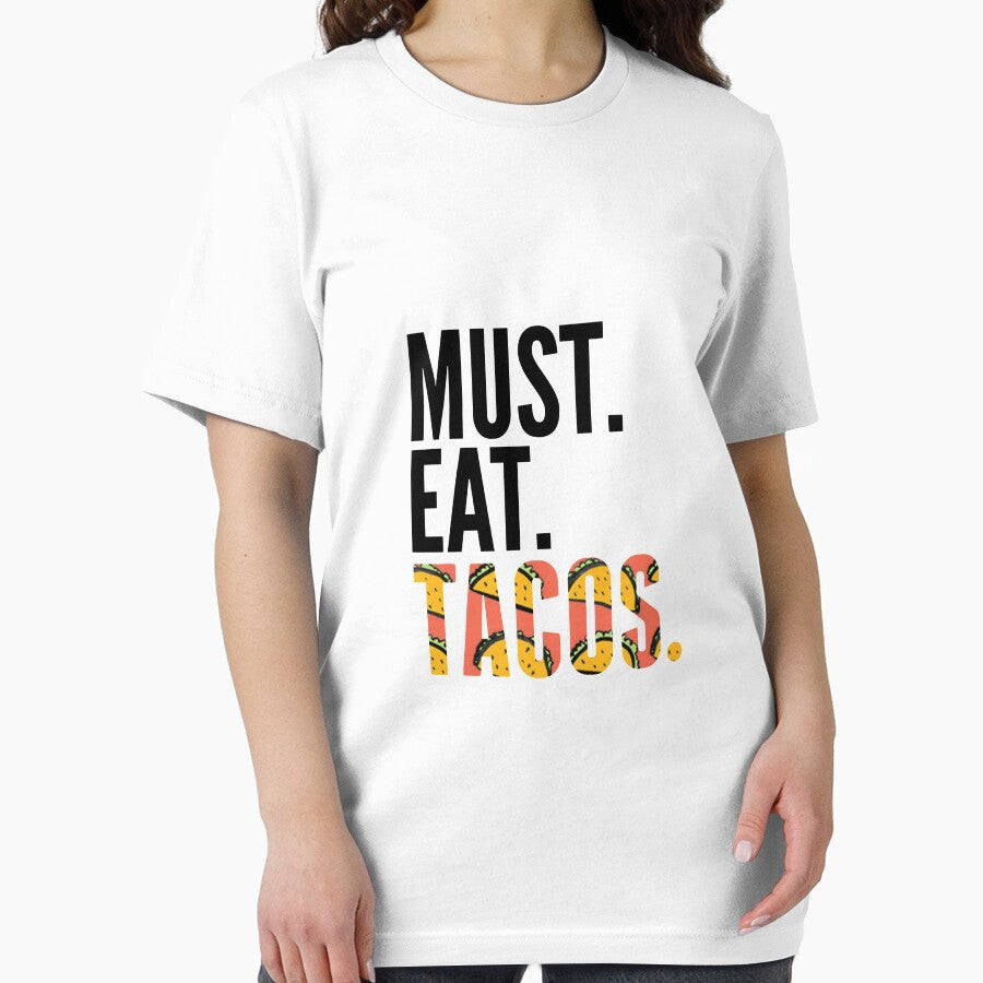 Must. Eat. Tacos. Funny Taco Lover T-shirt by WaderTees Hoodie, Sweatshirt | BlankRebels.com (Image 2)