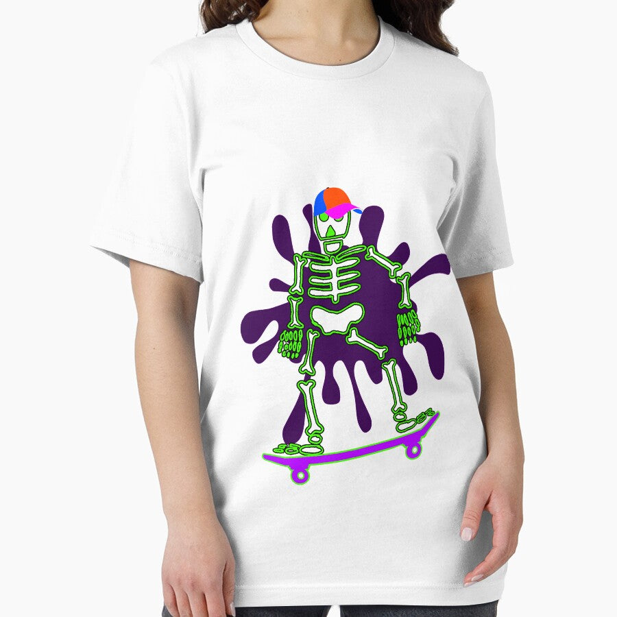 Skeleton Skater by stuch75 T-Shirts, Hoodie, Sweatshirt | BlankRebels.com (Image 2)