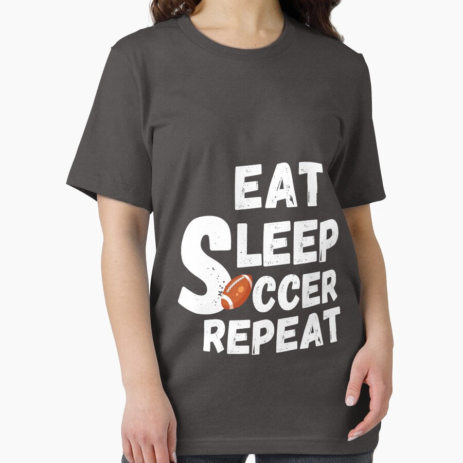 Eat Sleep Football Repeat shirt classic by scofield97