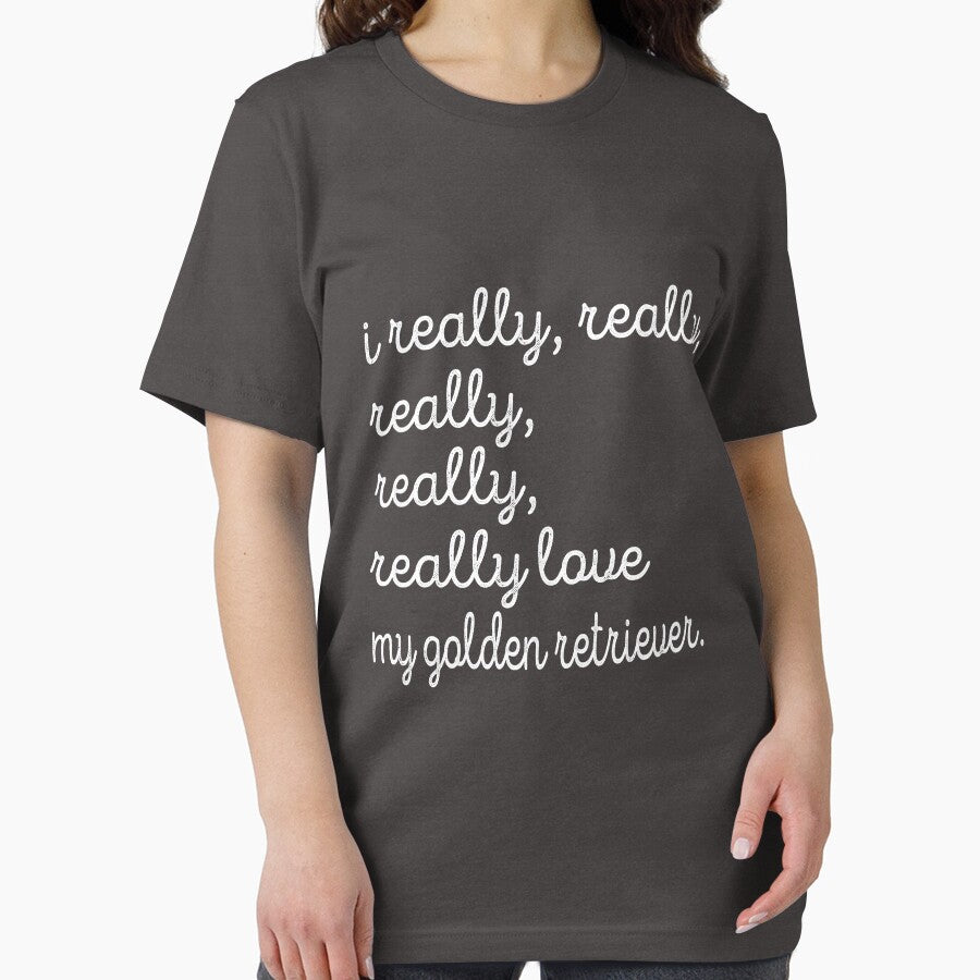 golden retrieverr mom  i really, really, really, really love golden retriever. by BadrLuke01 T-Shirts, Hoodie,... (Image 2)