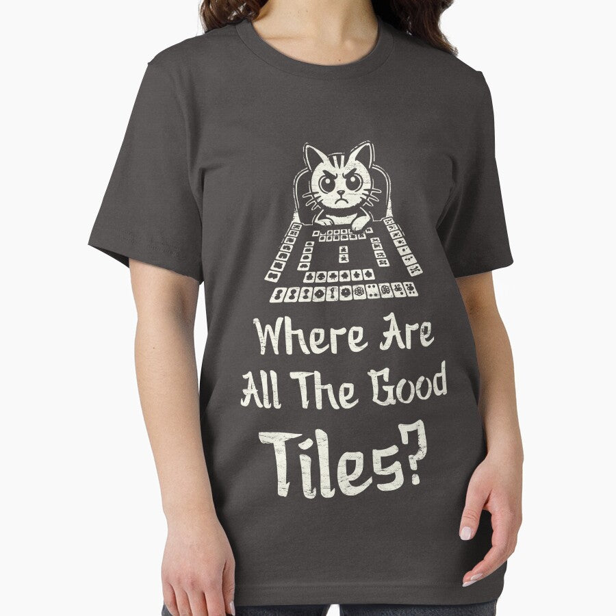 Mahjong Player Where Are All The Good Tiles by LazyLoungeCo T-Shirts, Hoodie, Sweatshirt | BlankRebels.com (Image 2)
