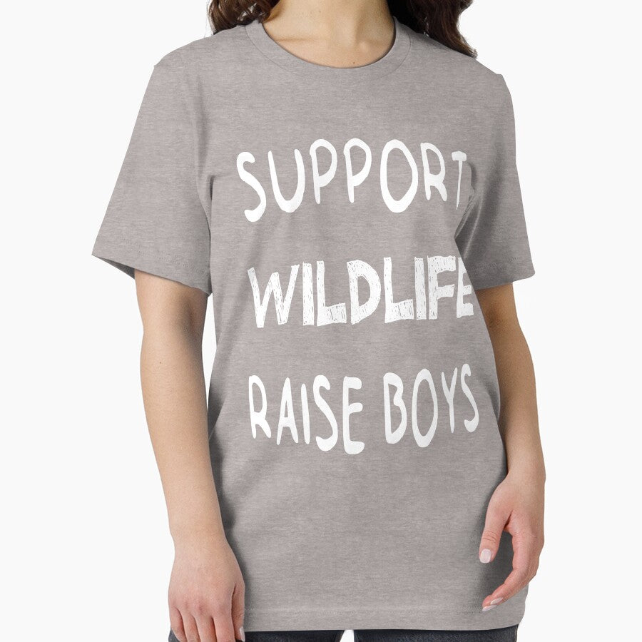 Support Wildlife Raise Boys by khalilelk T-Shirts, Hoodie, Sweatshirt | BlankRebels.com (Image 2)
