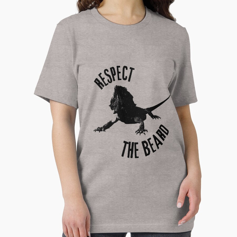 Respect The Beard - Bearded Dragon - Cool Reptile Pet by DesignByLeo T-Shirts, Hoodie, Sweatshirt | BlankRebels.com (Image 2)