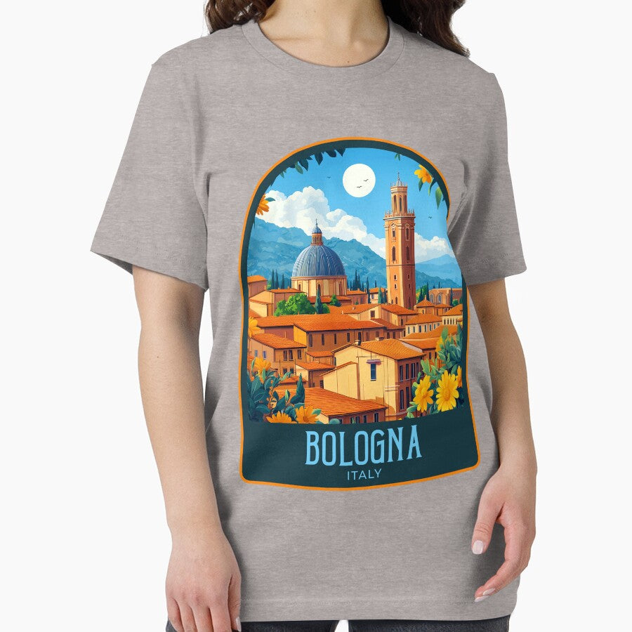 Bologna Vintage Travel Illustration by HomeLivingCo