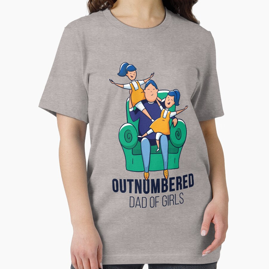 Outnumbered dad of girls by MihneaL T-Shirts, Hoodie, Sweatshirt | BlankRebels.com (Image 2)