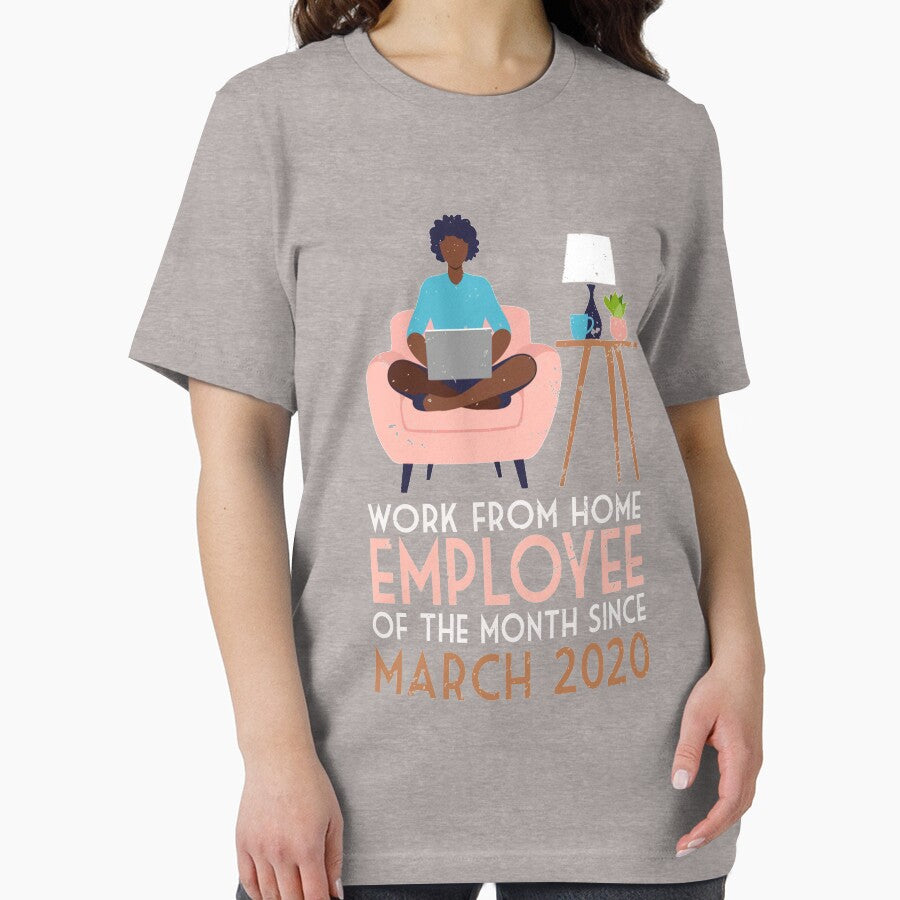 Work From Home Employee Of The Month Since 2020 by Realme9876 T-Shirts, Hoodie, Sweatshirt | BlankRebels.com (Image 2)