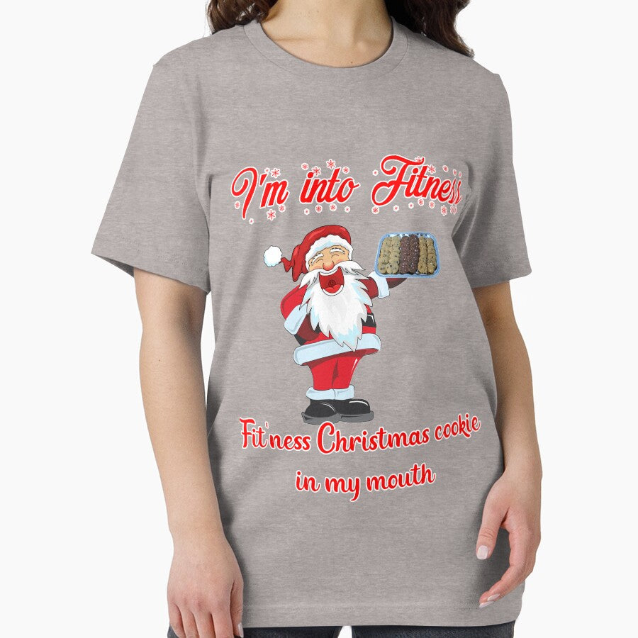 Fit'ness Christmas Cookie in my mouth, Fitness Humor, Fitness joke, funny, im into fitness by HazardPaay... (Image 2)