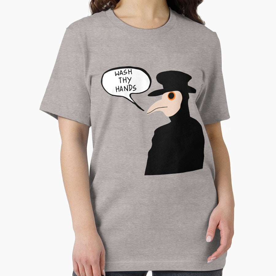 Wash Thy Hands Plague Doctor by PlagueCity T-Shirts, Hoodie, Sweatshirt | BlankRebels.com (Image 2)
