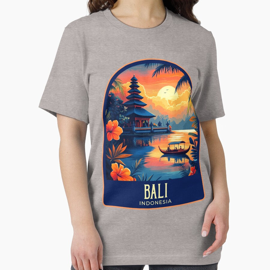 Bali Vintage Travel Illustration by HomeLivingCo