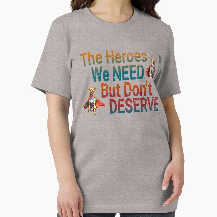 Dogs are the Heroes We Need but Don't Deserve - Dog Lovers Tees by GVRDesign Hoodie, Sweatshirt | BlankRebels.com (Image 2)