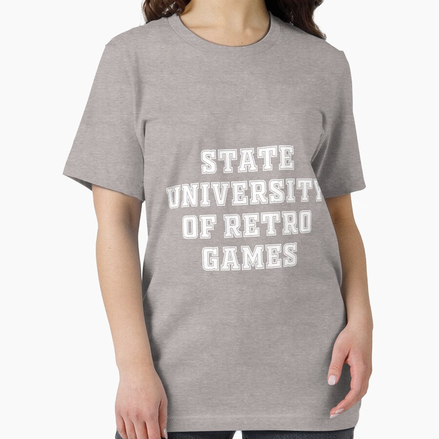 State University of Retro Games BLACK by RNG Designs
