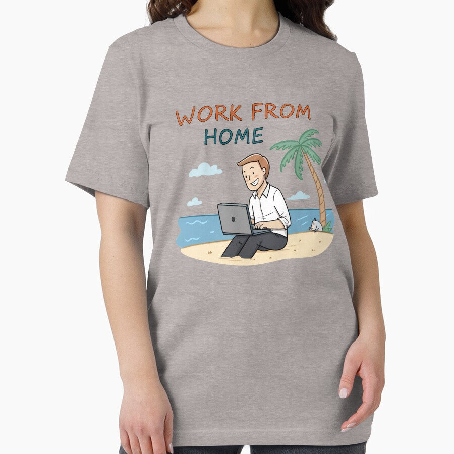 Work From Home 3 by Lucky Dog Merch T-Shirts, Hoodie, Sweatshirt | BlankRebels.com (Image 2)