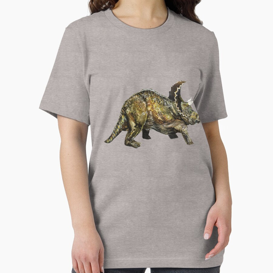 Tricera Watercolor Illustration by Uplift Illustrations T-Shirts, Hoodie, Sweatshirt | BlankRebels.com (Image 2)