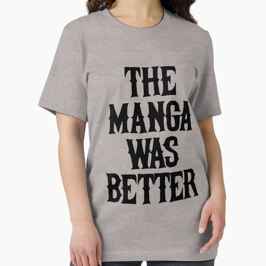 The Manga Was Better by kamrankhan T-Shirts, Hoodie, Sweatshirt | BlankRebels.com (Image 2)