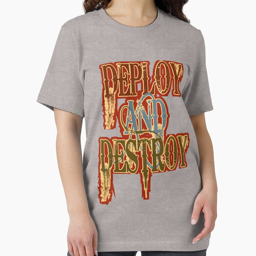 Deploy and Destroy - T-Shirt by Jayrosenthall Hoodie, Sweatshirt | BlankRebels.com (Image 2)