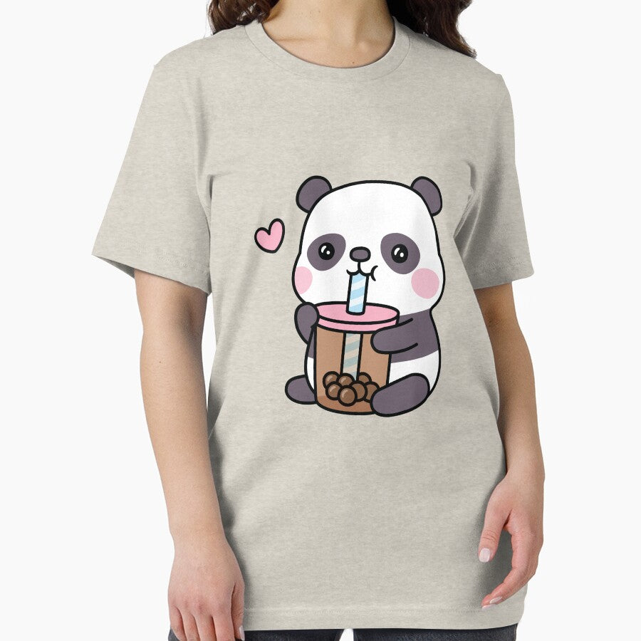 Cute Little Panda Loves Bubble Tea by rustydoodle T-Shirts, Hoodie, Sweatshirt | BlankRebels.com (Image 2)