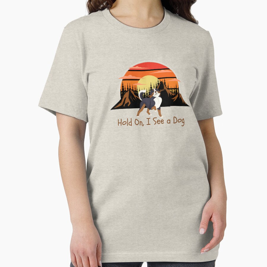Hold On, I See a Dog – Funny Dog Lover Vintage Nature Design by GOTCHO1