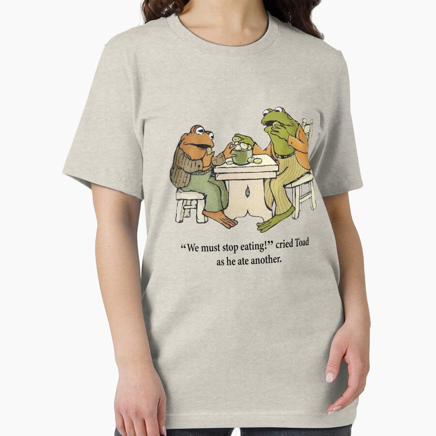 Frog and Toad Eating Cookies by sketchonic