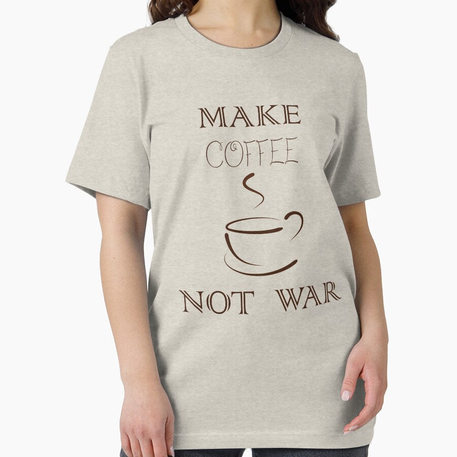 Make Coffee Not War / Shirt / Hoodie / Tank Top / Funny Coffee Shirt / Coffee Lover / Coffee Tee / Coffee Lover... (Image 2)