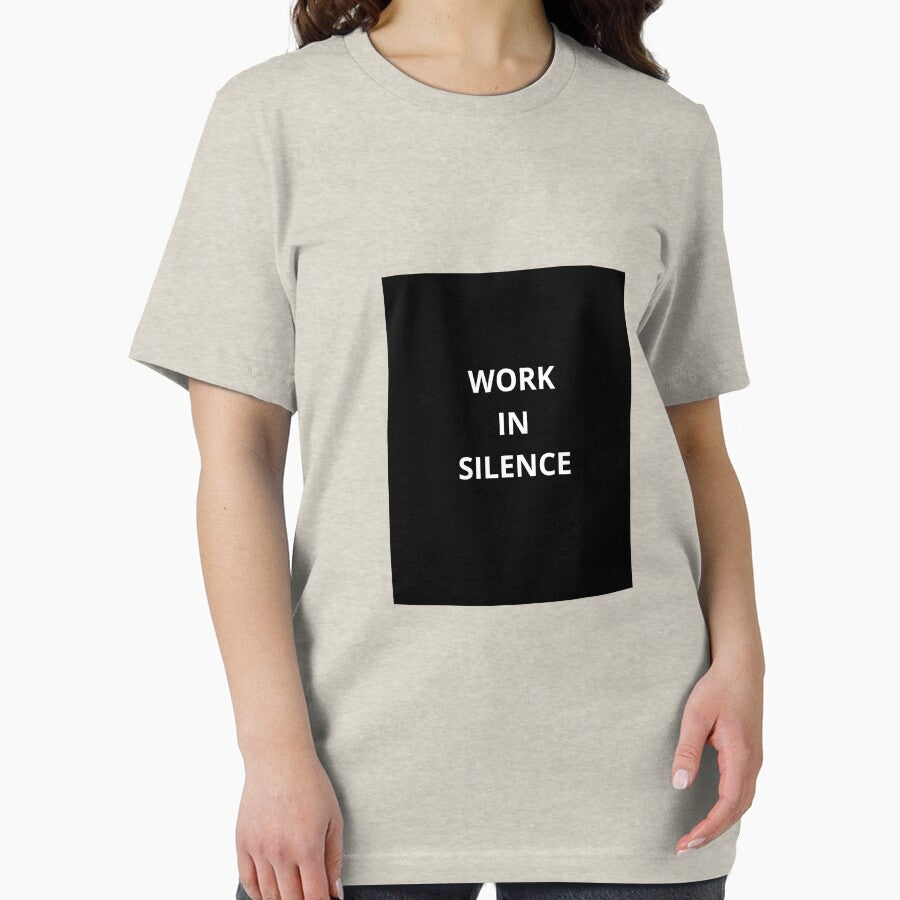 Work In Silence- Motivationel Streetwear by SparkThreadz T-Shirts, Hoodie, Sweatshirt | BlankRebels.com (Image 2)