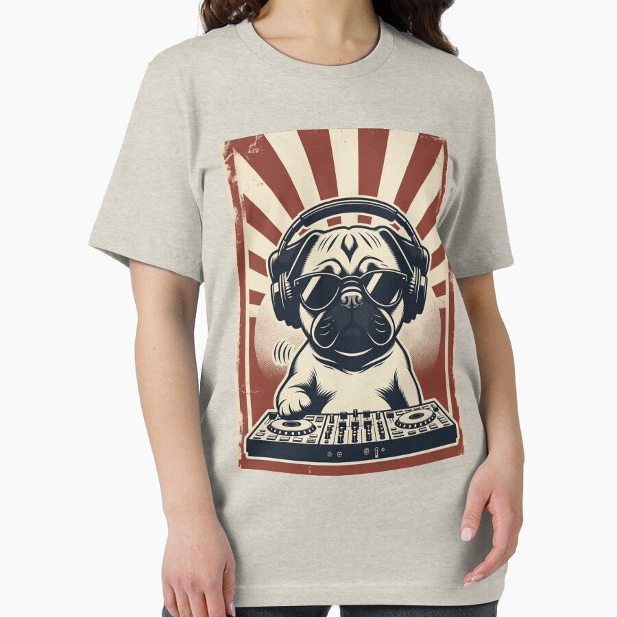 Pug DJ Dog Music Lover Deejay by GrumpySableye T-Shirts, Hoodie, Sweatshirt | BlankRebels.com (Image 2)