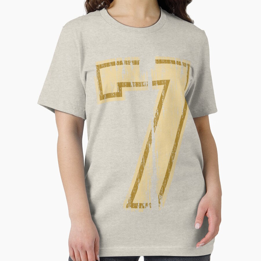 Vintage Distressed Sports Number 7 by adamcampen T-Shirts, Hoodie, Sweatshirt | BlankRebels.com (Image 2)