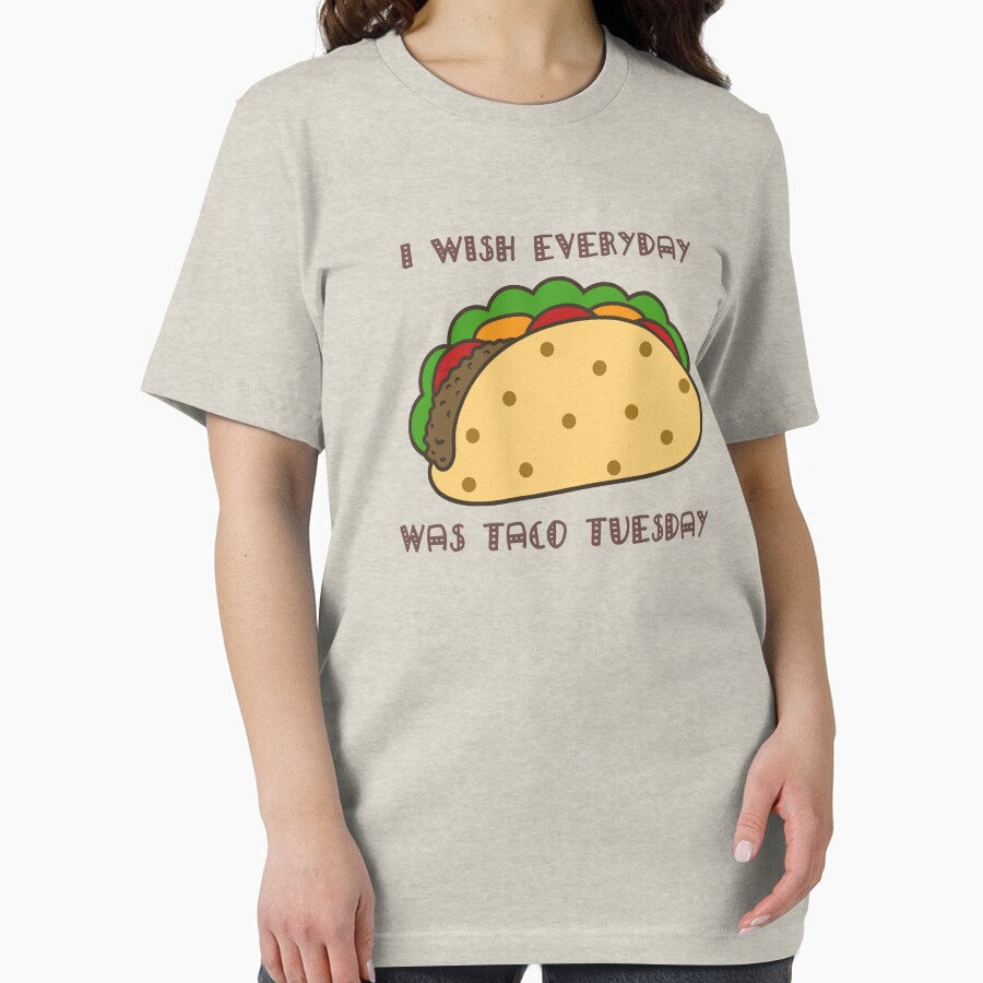 I Wish Everyday Was Taco Tuesday by NIFE-FUN T-Shirts, Hoodie, Sweatshirt | BlankRebels.com (Image 2)