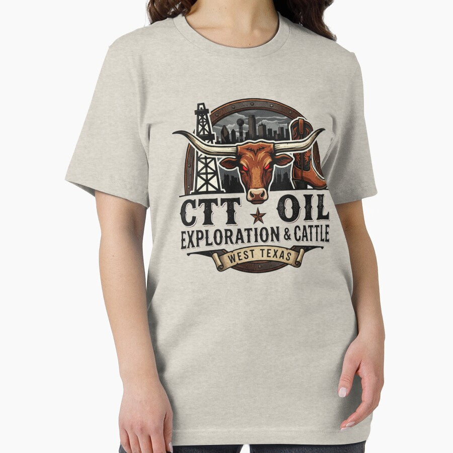 CTT Oil Exploration & Cattle Oilfield Ranch Landman T-Shirts, Hoodie, Sweatshirt