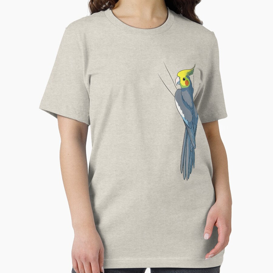 Normal Gray Cockatiel by KeesKiwi T-Shirts, Hoodie, Sweatshirt | BlankRebels.com (Image 2)
