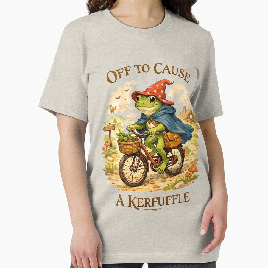 Off To Cause A Kerfuffle Groundhog Funny Frog Meme by will freed18