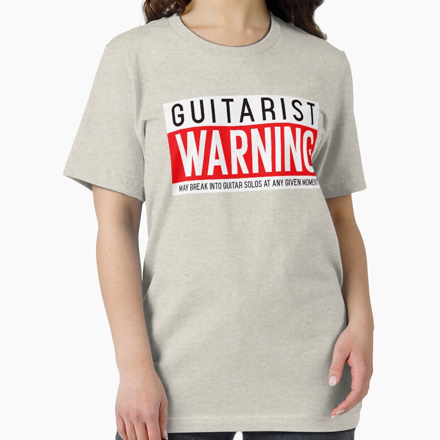 Guitarist Warning May Break into Guitar Solos at Any Given Moment by guvnaguitars T-Shirts, Hoodie, Sweatshirt (Image 2)