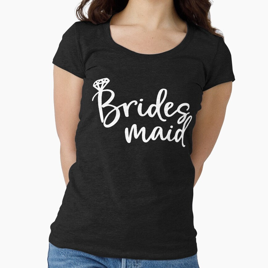 Bridesmaid Shirts, Bachelorette Party Shirts, Bridesmaid Proposal Gift, Squad Goals, Bridesmaid T-Shirts, Bride... (Image 1)