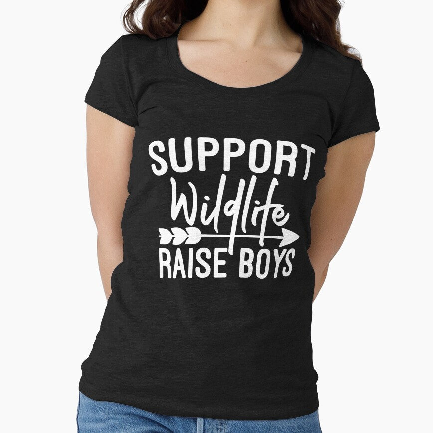 Support Wildlife, Raise Boys by Jandsgraphics T-Shirts, Hoodie, Sweatshirt | BlankRebels.com (Image 1)