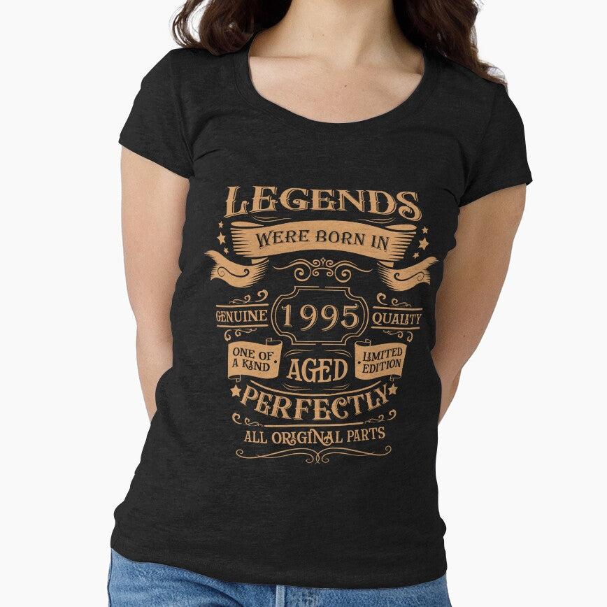Born in 1995 vintage 30th birthday by Alexaltay T-Shirts, Hoodie, Sweatshirt | BlankRebels.com (Image 1)