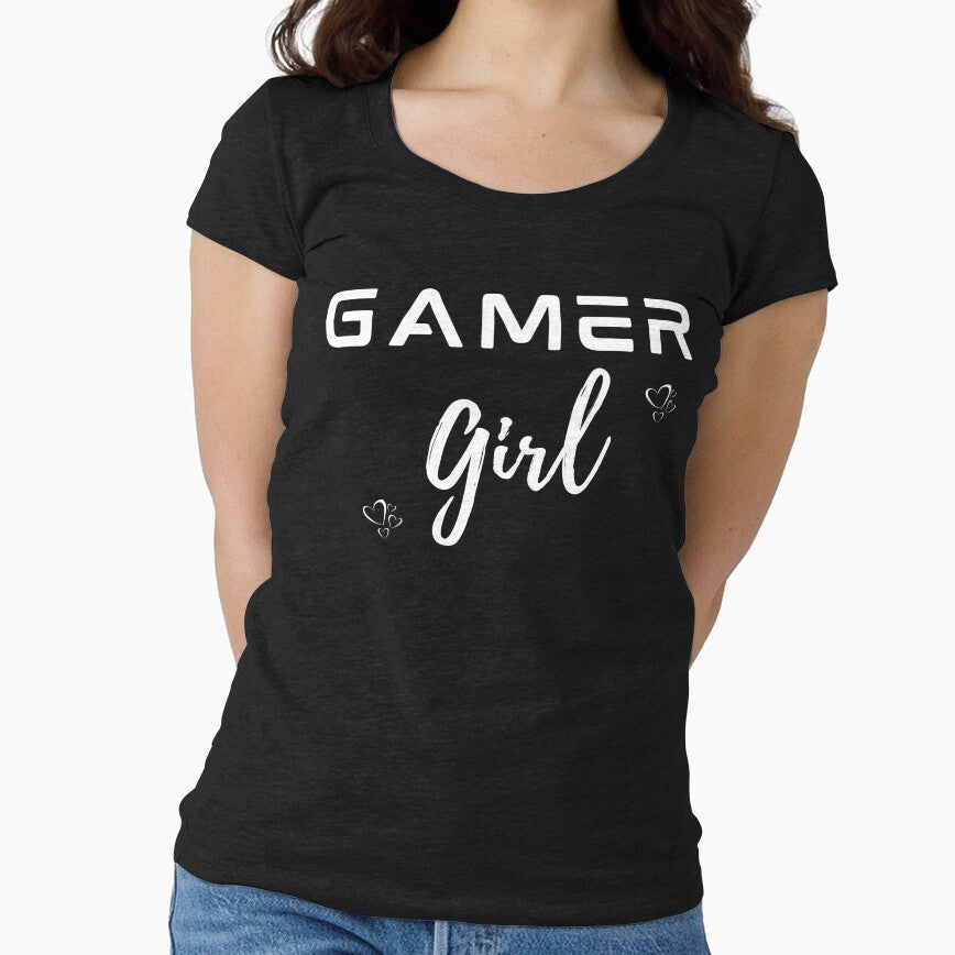 Cute Gamer Girl for Video Games or Sports, Nerdy Gifts by Teez-Me T-Shirts, Hoodie, Sweatshirt | BlankRebels.com (Image 1)