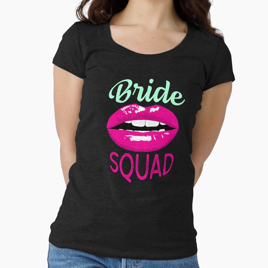Bride Squad "Lips" by KateMarc T-Shirts, Hoodie, Sweatshirt | BlankRebels.com (Image 1)