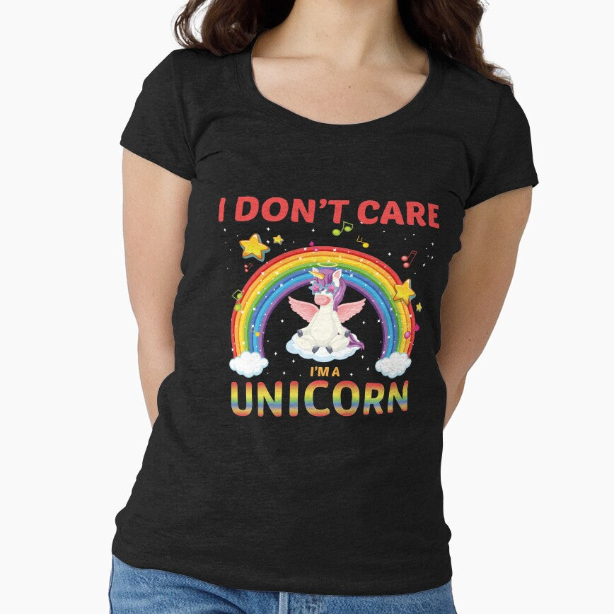 I Don't Care, I'm A Unicorn-gift for kids or adults who love unicorn magic by BRtisticDesigns T-Shirts, Hoodie,... (Image 1)