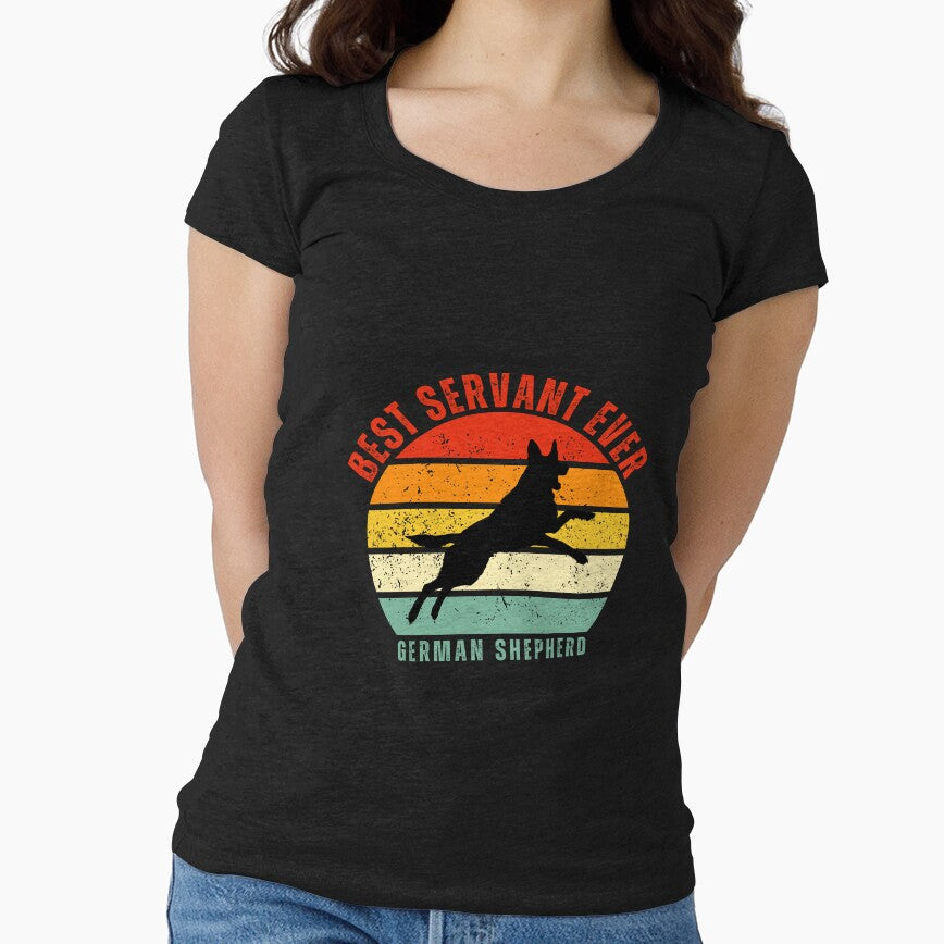 German Shepherd - Best Servant Ever - Premium Designs for Pet Enthusiasts by Techflare T-Shirts, Hoodie, Sweatshirt (Image 1)