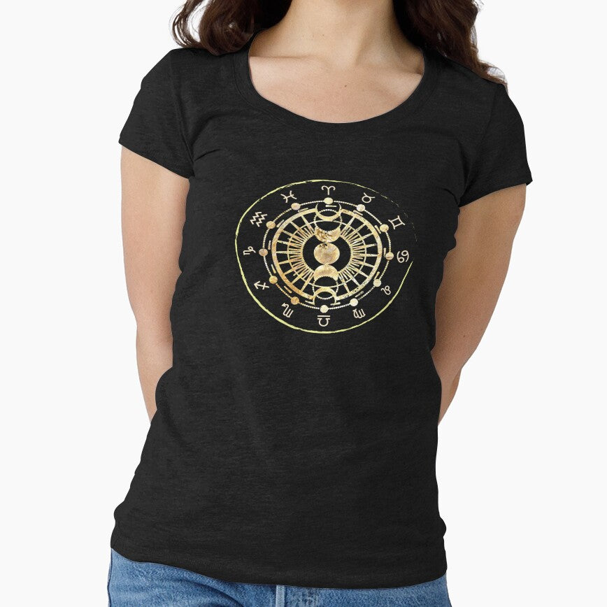Moon Phases Astronomy Circle by Jessieadel T-Shirts, Hoodie, Sweatshirt | BlankRebels.com (Image 1)