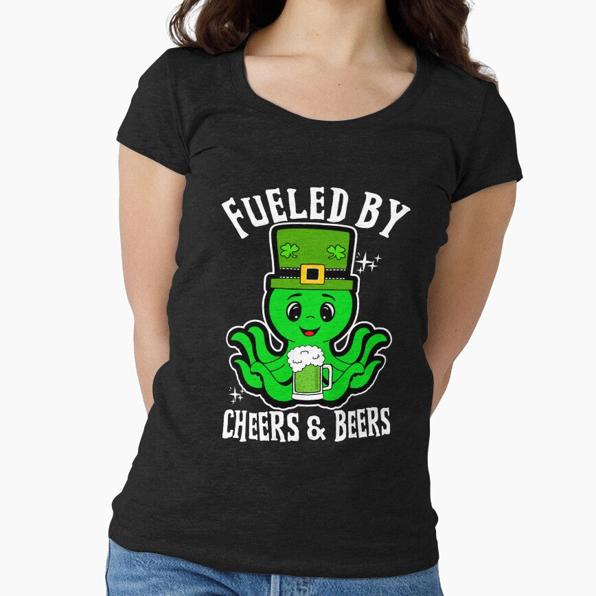 Funny Green Beer Drinking Saying by Sartoris Art