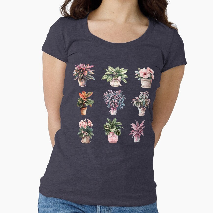 Home Plants Coquette Aesthetic Style by CozyLightsStore T-Shirts, Hoodie, Sweatshirt | BlankRebels.com (Image 1)